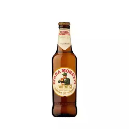 Birra Moretti sör 0,33l 4,6% üveg DRS