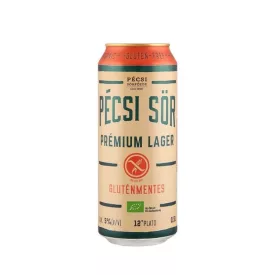   Pécsi Bio Prémium Gluténmentes Lager sör 0,5l 5% dob. DRS