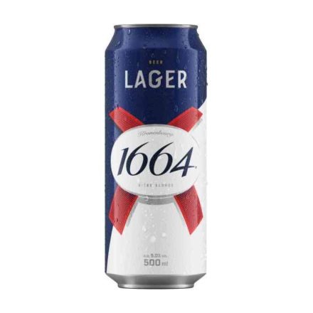 Kronenbourg 1664 sör 0,5l 5% dob. DRS