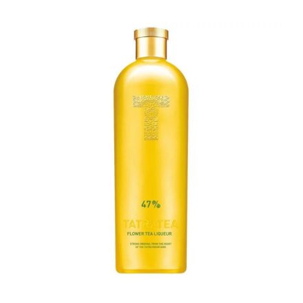 Tatratea Flower Tea likőr 0,7l 47% (sárga) DRS