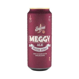 Soproni Óvatos Duhaj Meggy sör 0,5l dob. DRS