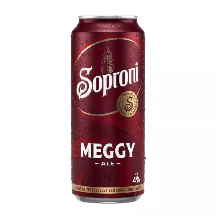 Soproni Meggy ALE sör 0,5l dob. DRS