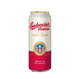 Budweiser Budvar Premium Lager sör 0,5l dob. DRS