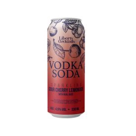   Liberty Sour Cherry Lemonade Vodka Soda 0,33l 4,9% dob 1/24 DRS