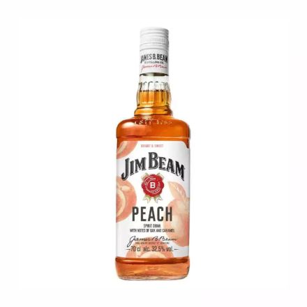 Jim Beam Peach whiskey 0,7l 32,5% DRS