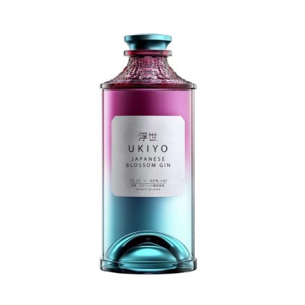 Ukiyo Japanese Blossom gin 0,7l 40% DRS
