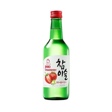 Strawberry Jinro Soju 13% 0,35l DRS
