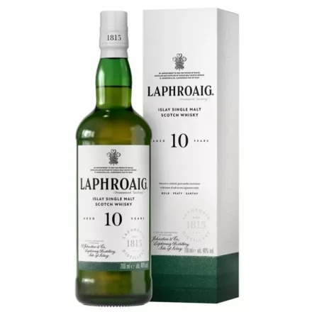 Laphroaig 10 éves whisky 0,7l 40% DD DRS