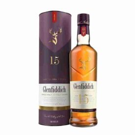 Glenfiddich 15 éves whisky 0,7l 40% DD DRS