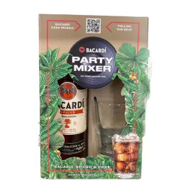 Bacardi Spiced rum 0,7l 35% + pohár DD DRS