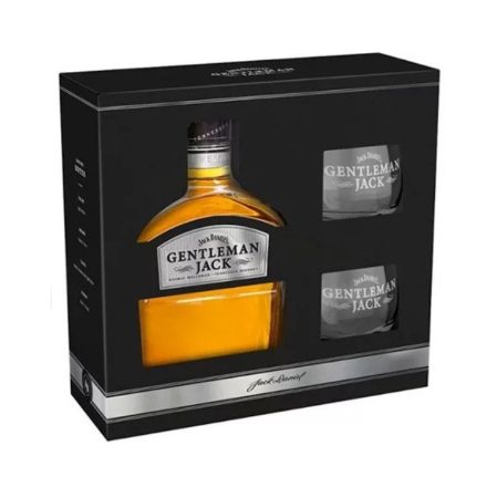 Jack Daniels Gentleman Jack whiskey 0,7l 40%+2 pohár DD