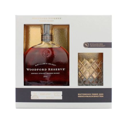 Woodford Reserve whiskey 0,7l 43,2% +1 pohár DD