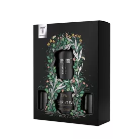   Tatratea Eredeti tea likőr 0,7l 52% (fekete) + 2 pohár DD DRS