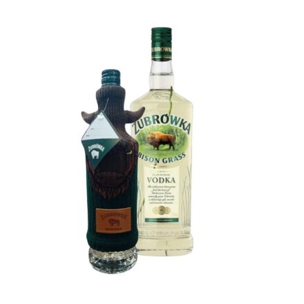 Zubrowka Bison Grass vodka 0,7l 37,5%+Pulcsiban DD DRS