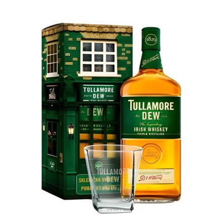 Tullamore Dew Irish Whiskey 0,7l 40% +pohár DD DRS