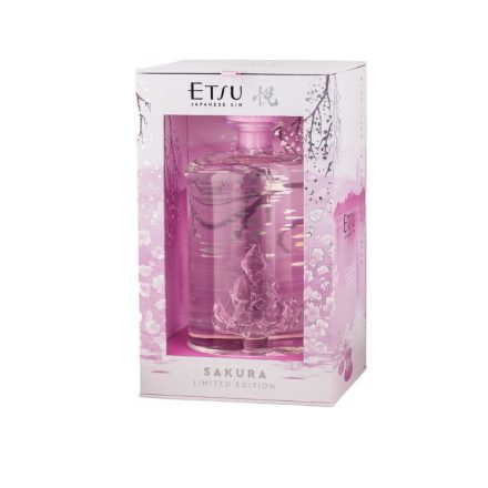 Etsu Sakura prémium gin 0,7l 43%
