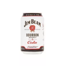 Jim Beam & Cola 0,33l 4,5% dob DRS