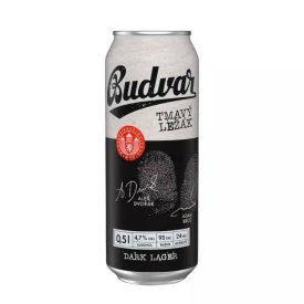 Budweiser Budvar Dark Prémium sör 0,5l dob. DRS
