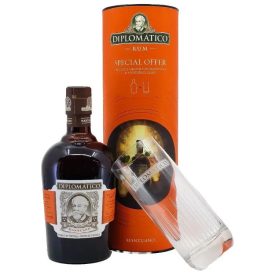 Diplomatico Mantuano rum 0,7l 40% + Highball pohár DD DRS