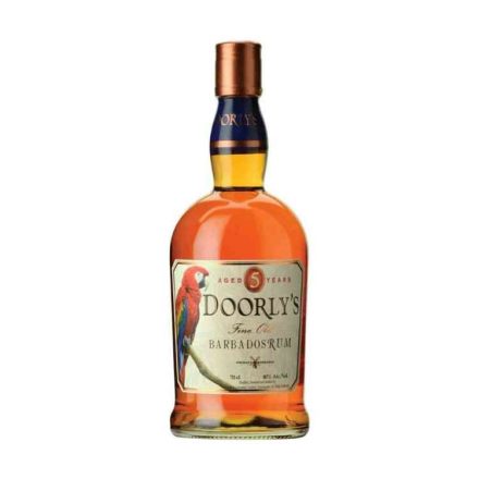 Doorlys 5 éves Fine Old Barbados rum 0,7l 40% DRS