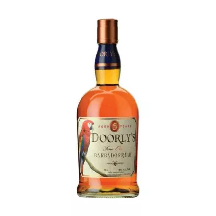 Doorlys 5 éves Fine Old Barbados rum 0,7l 40% DRS