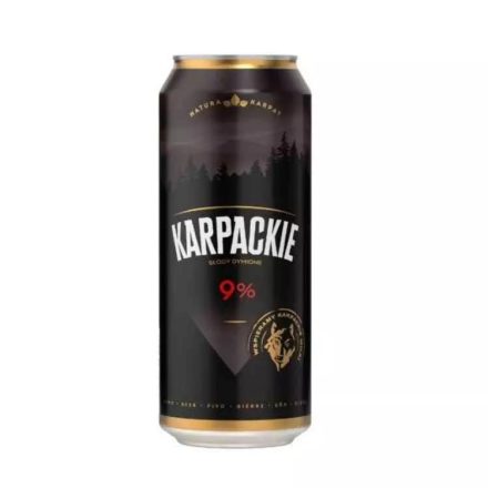 Karpackie Super Mocne 0,5l dobozos 9% DRS