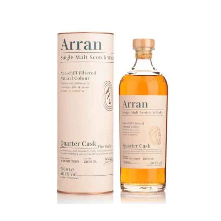 Arran Quarter Cask whisky 56,2% 0,7l DD DRS