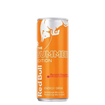 KH Red Bull Apricot Edition-Sárgabarack-Eper 250ml CAN 1/24 DRS