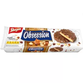 Bergen keksz 130g Obsession karamell B