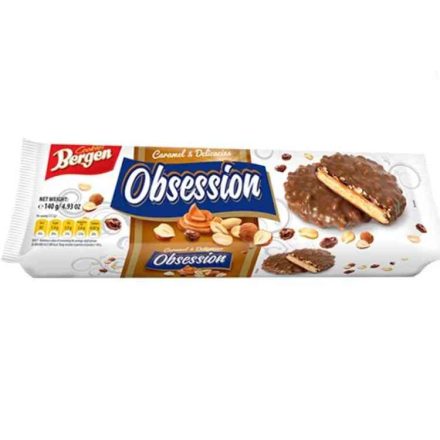 Bergen keksz 130g Obsession karamell B
