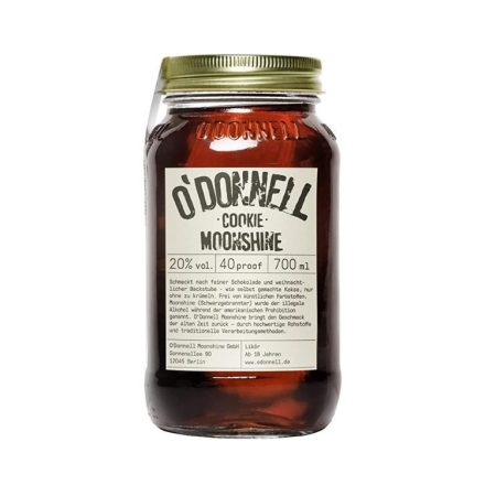 O Donnell Moonshine Cookie likőr 0,7l 20% DRS