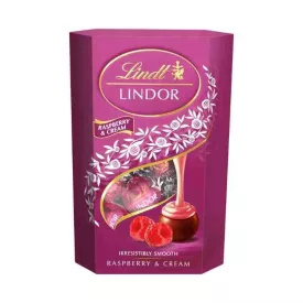 Lindt Tejcsokoládé Lindor golyó 200g Raspberry B