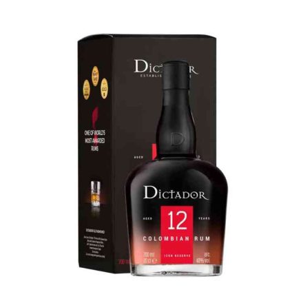 Dictador 12 éves rum 0,7l 40% DD