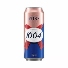 Kronenbourg 1664 Rosé málna ízű sör 0,5l 4,5% dob. DRS