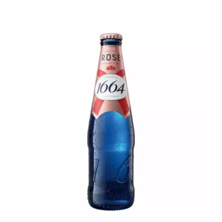 Kronenbourg 1664 Rosé málna ízű sör 0,33l 4,5% üveg DRS