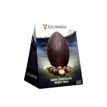 Guiness Dark Choc Rugby Ball 196g