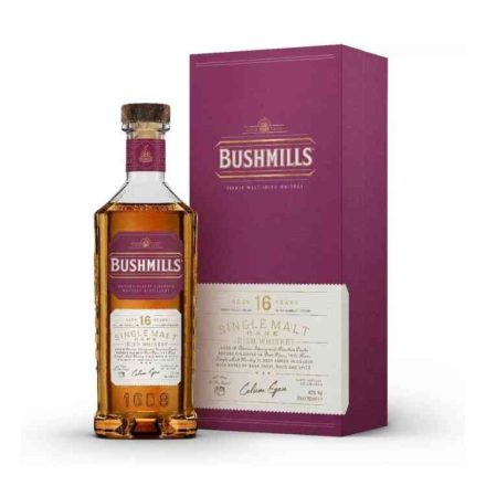 Bushmills 16 éves SIngle Malt Irish whiskey 0,7l 40% DD DRS
