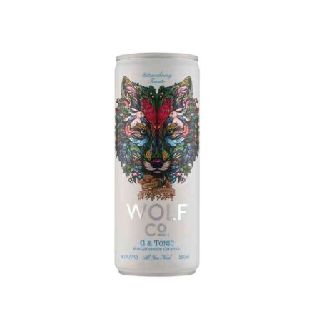Wolf Co. gintonic alk.mentes 0,25l DRS
