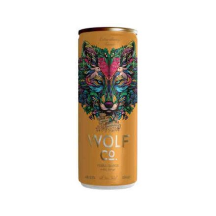 Wolf Co. Strawberry gintonic 0,25l 4,9% DRS