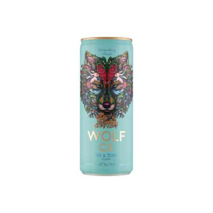 Wolf Co. Classic gintonic 0,25l 4,9% DRS