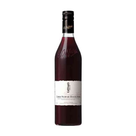 Giffard Cassis Noir de Bourgogne - Fekete ribizli likőr 0,7l 20%