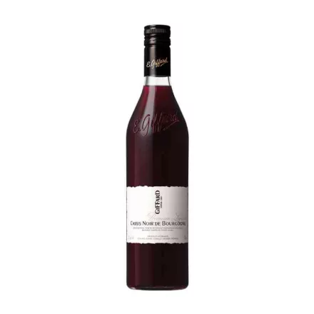 Giffard Cassis Noir de Bourgogne - Fekete ribizli likőr 0,7l 20%