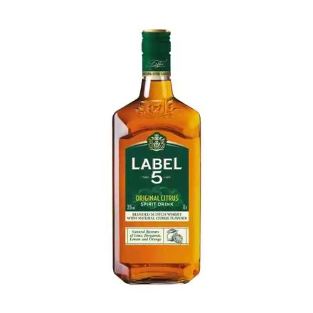 Label 5 Original Citrus whiskylikőr 0,7l 35% DRS