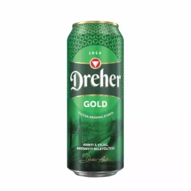 Dreher Gold 0,5l dob. DRS