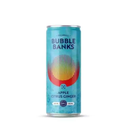Bubblebanks Alma-citrus-gyömbér 0,25l dob. 4,9% DRS