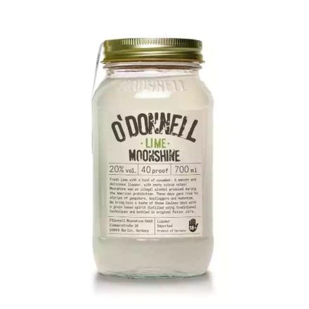 O Donnell Moonshine Lime likőr 0,7l 20% DRS