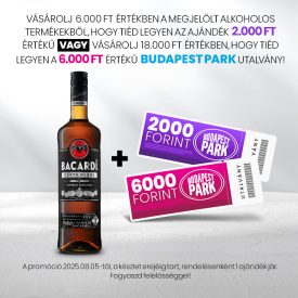 Bacardi Carta Negra rum 1L 37,5% DRS