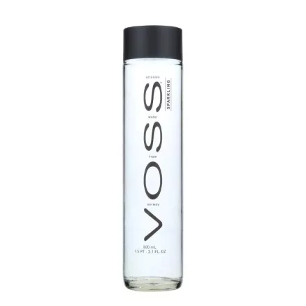 Voss Sparkling szénsavas ásványvíz 0,8l üveg 1/12 DRS