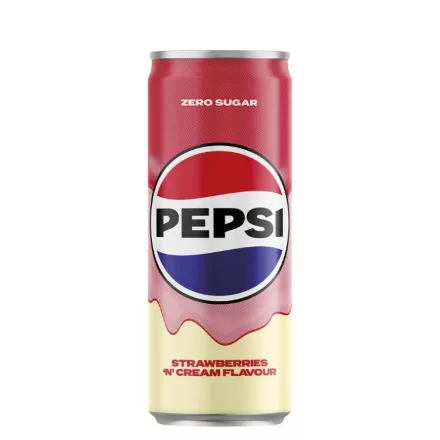 0,25L CAN Pepsi Treats Strawberry 1/24 DRS