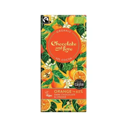 Chocolate&Love Orange 65% 80g